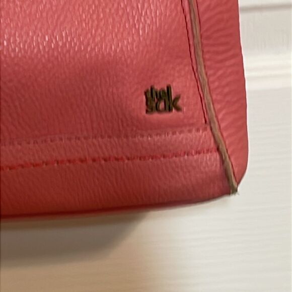 The Sak Pink Lucia Leather Bag, crossbody purse - Picture 4 of 11